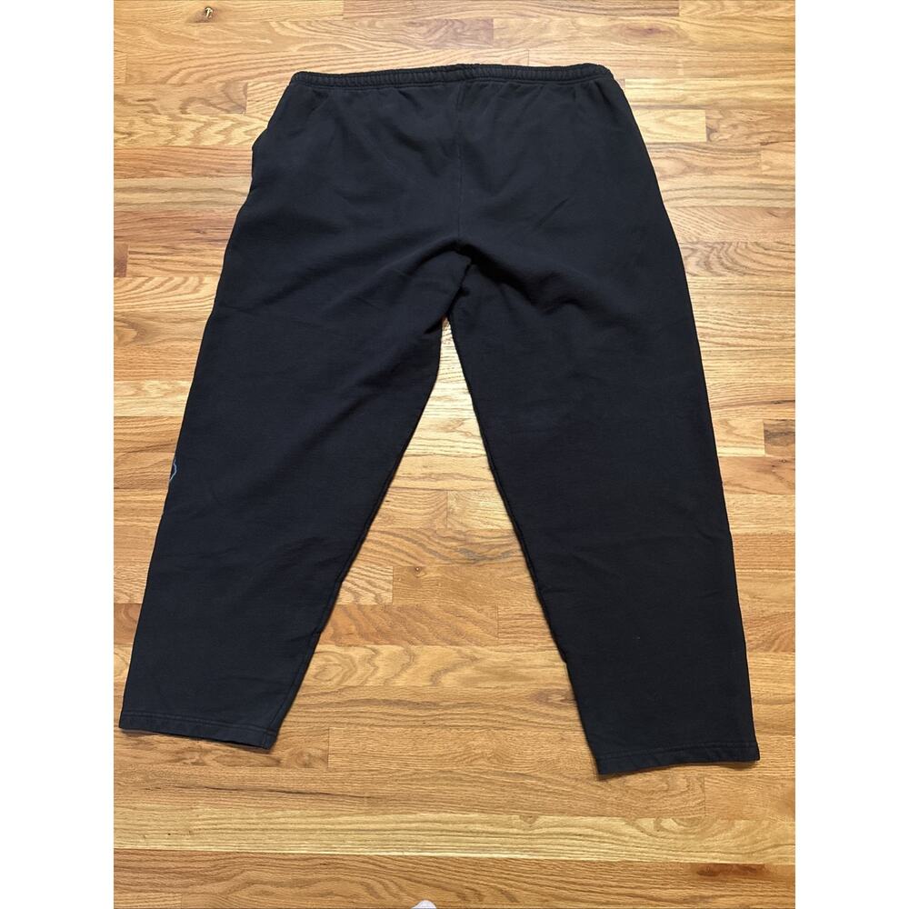 Vintage Harley Davidson Flame Blue Lighting Sweatpants, Size 2XL, 2008 - Picture 2 of 11